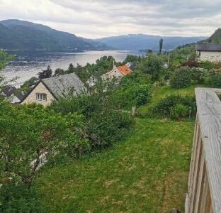 Fjord View with Balcony Apartment in Top Floor