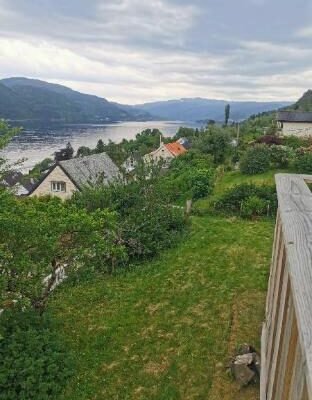 Fjord View with Balcony Apartment in Top Floor