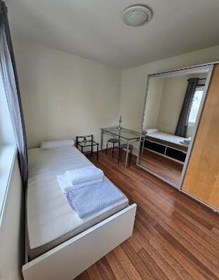 A room in an apartment