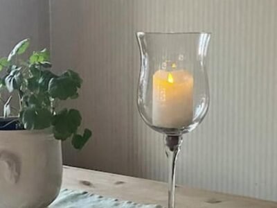 Koselig gammelt hus pa gard