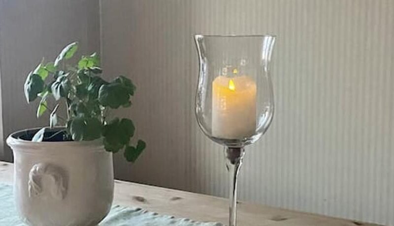 Koselig gammelt hus pa gard