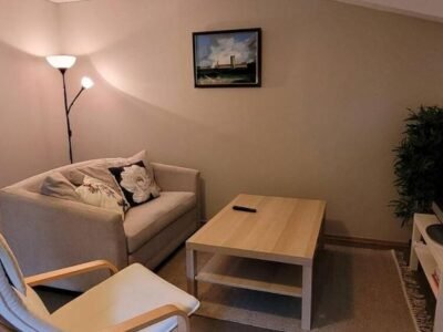 Cosy flat with 180cm wide very comfortable bed