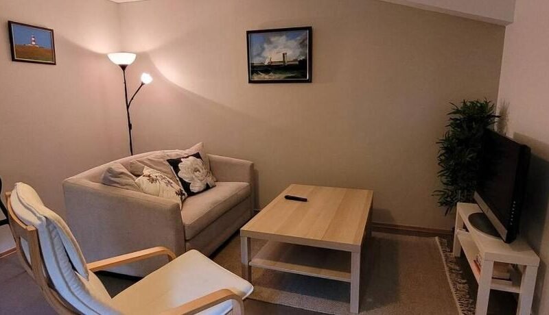 Cosy flat with 180cm wide very comfortable bed