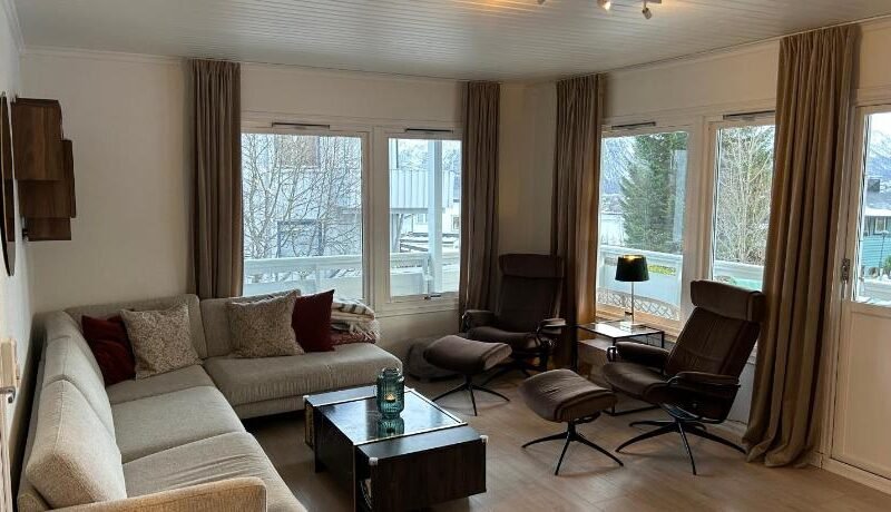 Arctic 3 room apartment – Aurora View – Free Parking