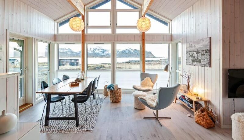 Vaeranes- Ny hytte med flott utsikt