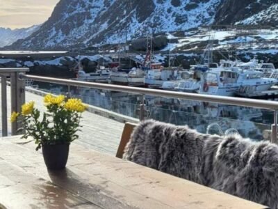 Spektakulær rorbu i autentiske omgivelser