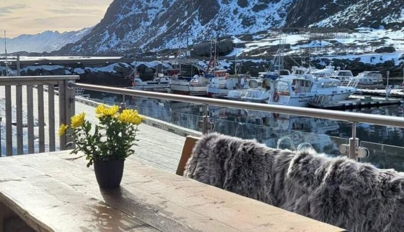 Spektakulær rorbu i autentiske omgivelser