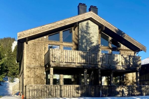 Modern ski-in out apartment at Sjusjøen