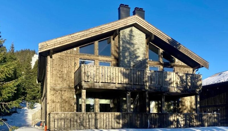 Modern ski-in out apartment at Sjusjøen