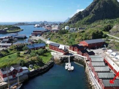 Modern seaview rorbu – Free parking – Odinbua