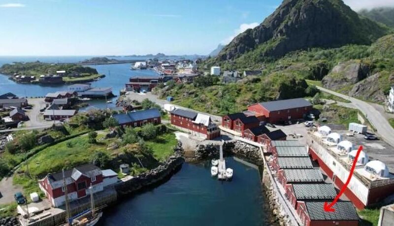 Modern seaview rorbu – Free parking – Odinbua