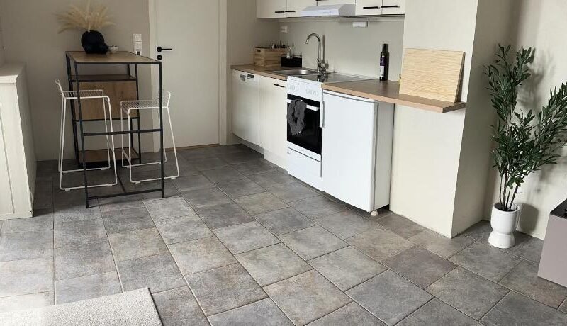 Koselig leilighet nær bussholdeplass og natur.