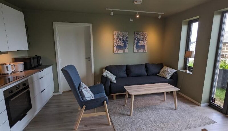 New and fresh apartment, free parking and ocean view