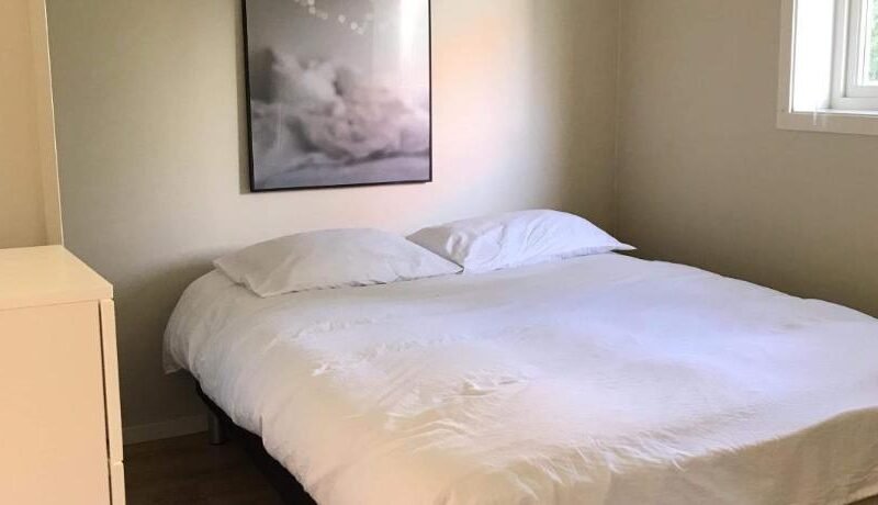 Sentrumsnær kjellerleilighet, nær sykehus og høgskole, parkering