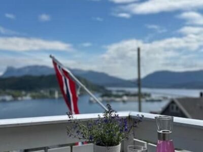 Hus med panorama utsikt