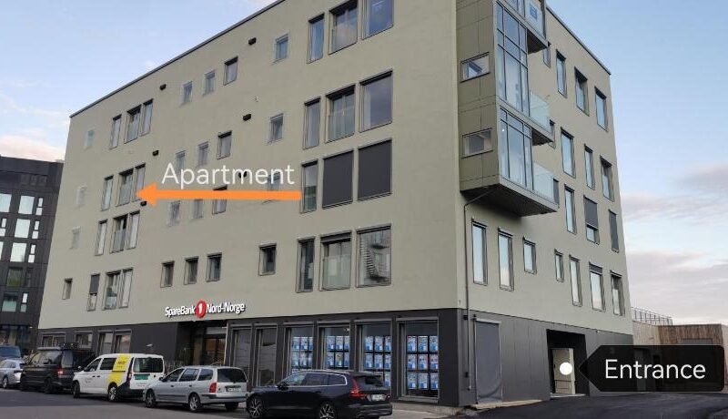 Svolvær city center, harbour apartment