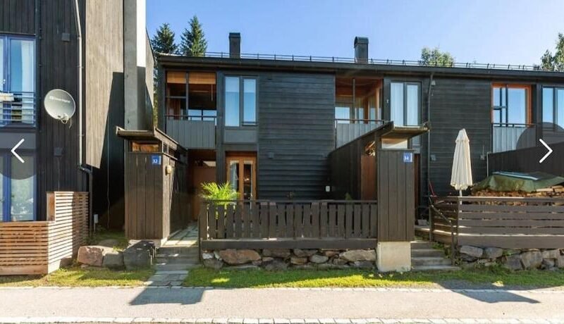 Delikat og moderne rekkehus