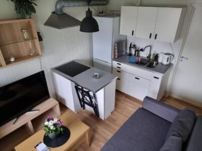 Small cosy and fully equipped apartment with the possibility to rent a car
