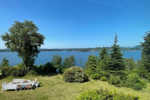 Panoramic Fjord View near Bergen