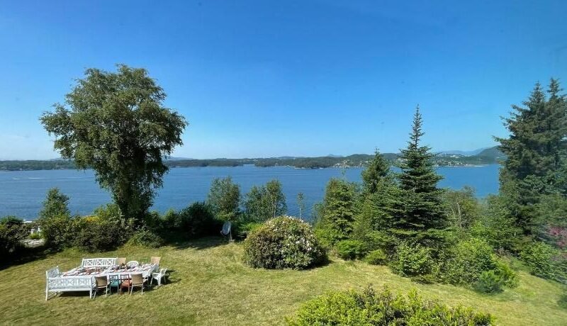 Panoramic Fjord View near Bergen