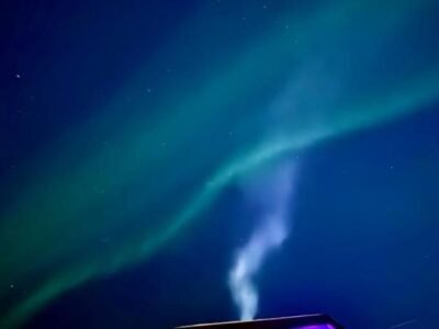 Modern Apartment with Aurora & Midnight Sun Views, Close to Snow Dome, ski slopes Store & Bus Stop,