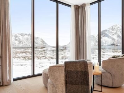 Panoramautsikten Lofoten with Jacuzzi