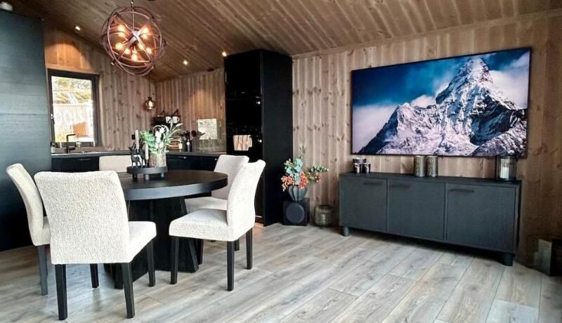 Cabin with stunning views on Norefjell near alpine and cross country