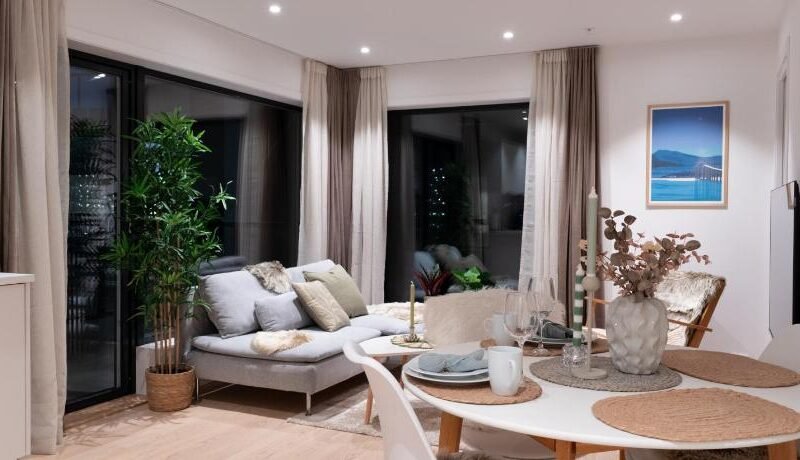 Moderne leilighet med terrasse i Tromsø