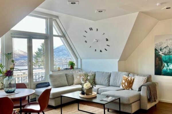 Top apartment with a view