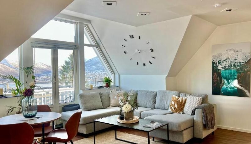 Top apartment with a view