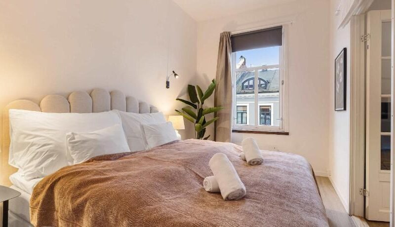DINBNB Apartments l Stylish Apartment – Fireplace & Fully Equipped