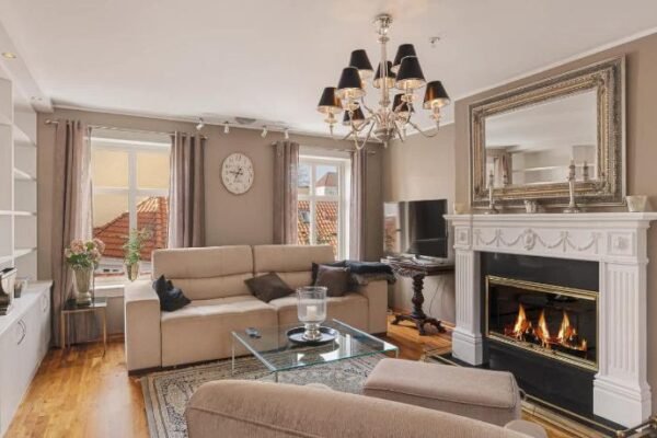 DINBNB Apartments l 50m to Bryggen l Multiple Apts l Balcony l View l Fireplace