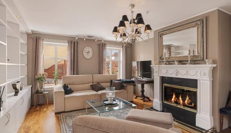 DINBNB Apartments l 50m to Bryggen l Multiple Apts l Balcony l View l Fireplace