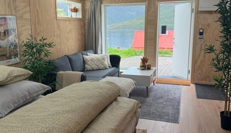 The View of the Senja mountains