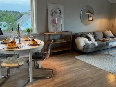 Koselig leilighet med utsikt, gaavstand fra sentrum