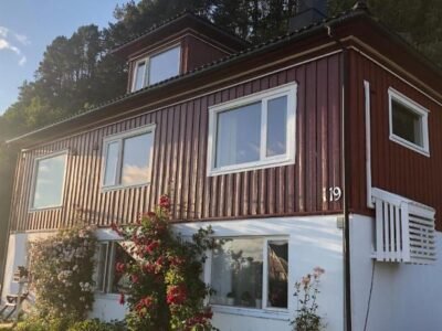 Two floors house with 3 bed rooms and room for 8 persons