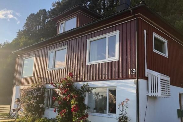 Two floors house with 3 bed rooms and room for 8 persons