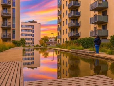 2BR Cozy Oslo City Central Apartment