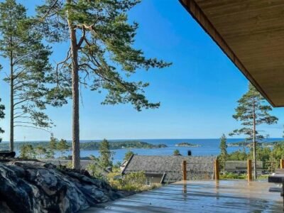 New Cabin With Sea View In Risør