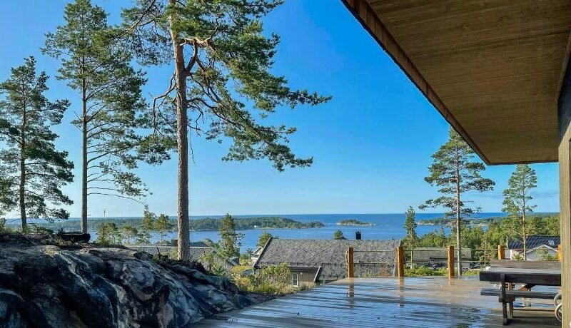 New Cabin With Sea View In Risør