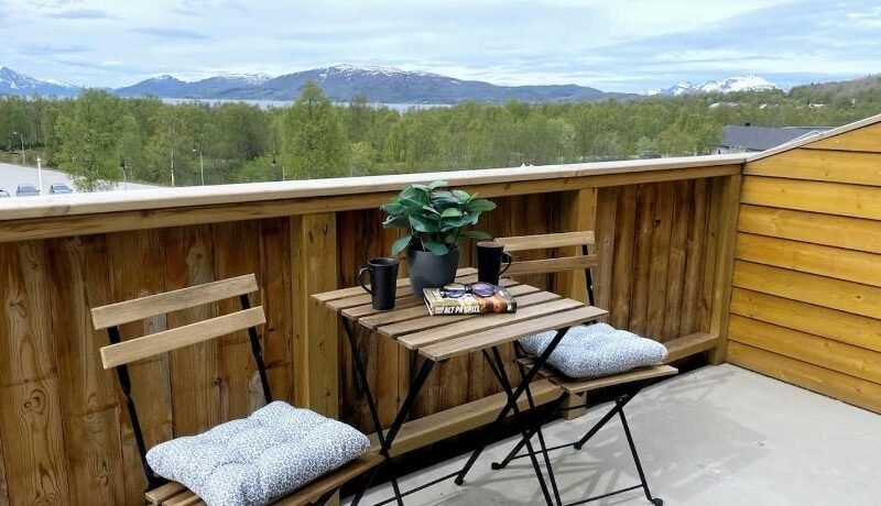 Helt ny sentral 2-roms leilighet i Dyrøy