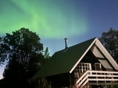 Sjursnes, Lyngen alps, Aurora borealis