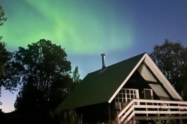 Sjursnes, Lyngen alps, Aurora borealis