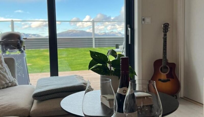 Modern apartment with view