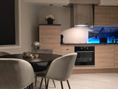 28 sqm studio apartment in the heart of Leirvik