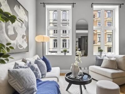 Spacious 2BR Apartment in Vika, Central Oslo