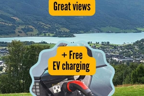 Free EV Charging with Snacks and View