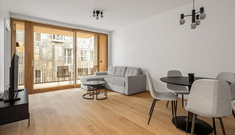 Moderne leilighet i Vannkunsten Syd