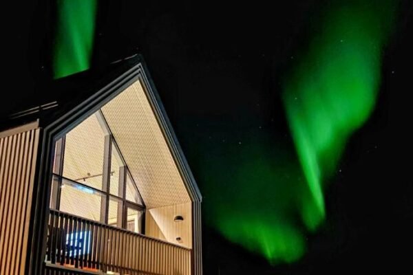 Seafront apartment Henningsvær