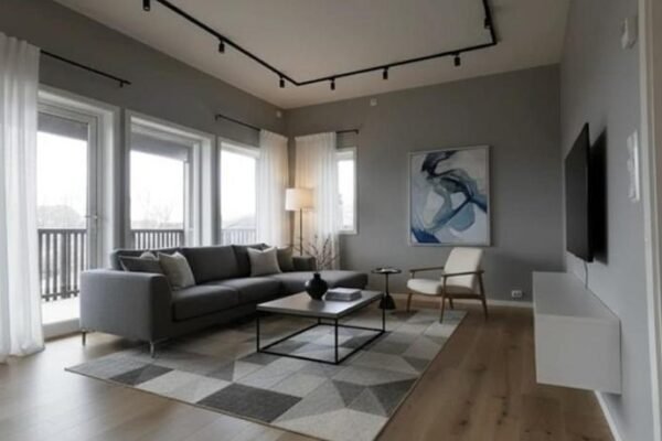 Elegant & Spacious Apartment with Terrace in Central Leknes